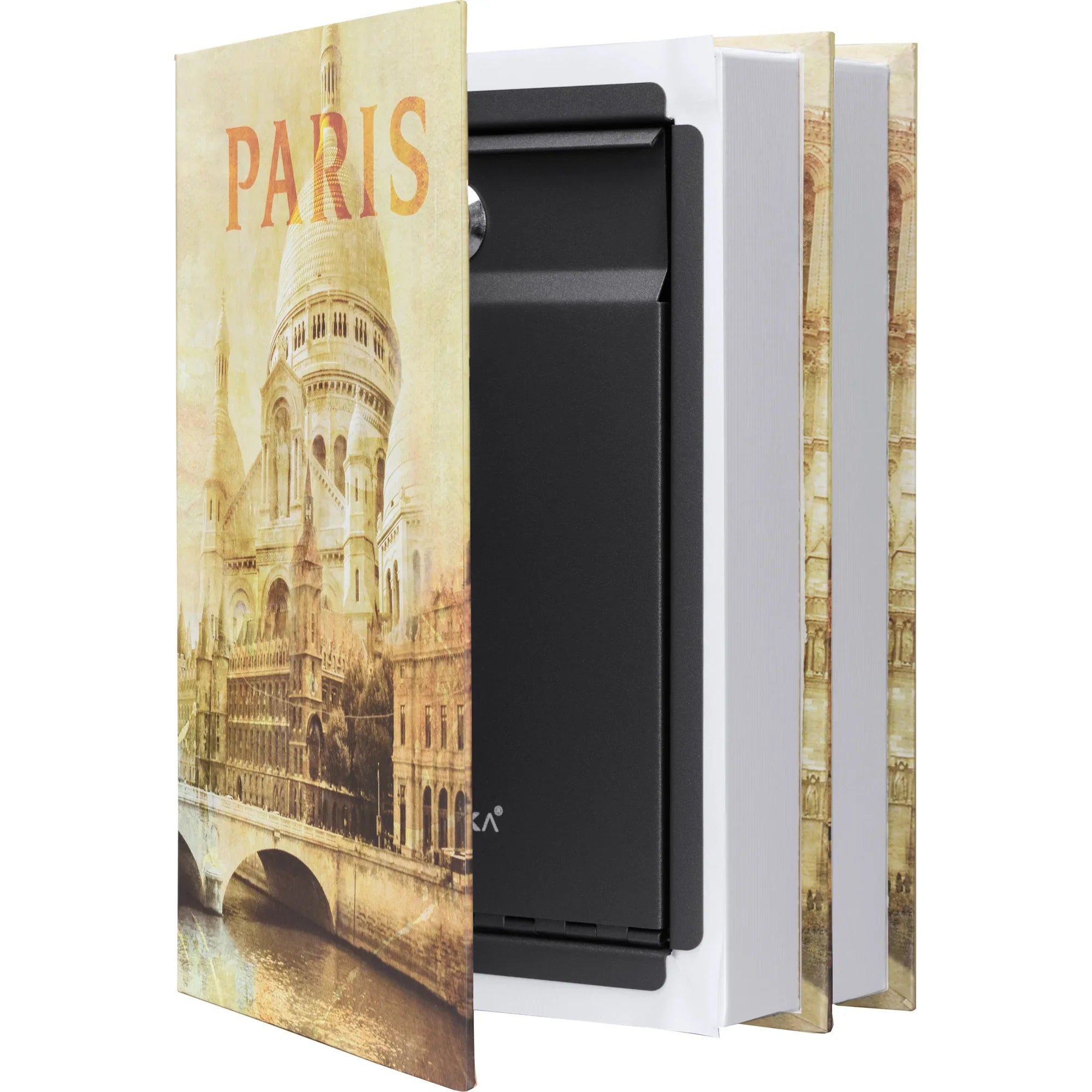 Barska Paris & London Series Dual Book Lock Boxes with Key Lock | CB12470, CB13056, CB13058