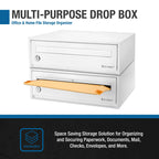 Barska Desktop Drop Box with Key Lock | CB13118