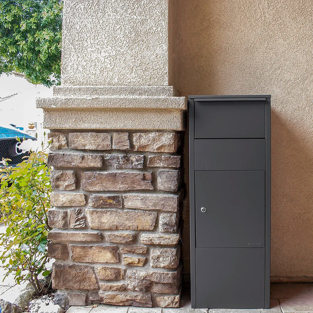 Barska Large Single Compartment Locking Parcel Drop Box | CB13256