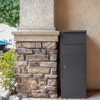 Barska Large Single Compartment Locking Parcel Drop Box | CB13256