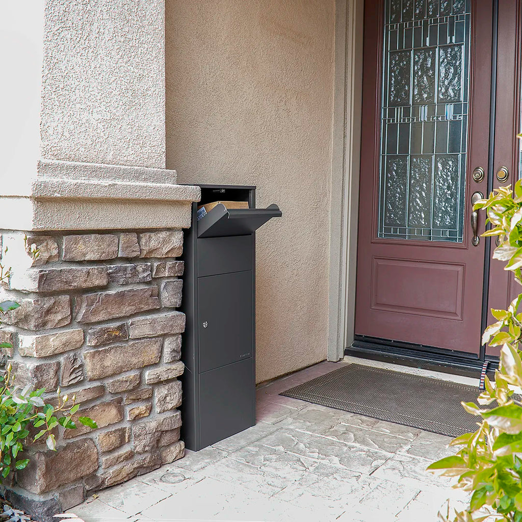 Barska Large Single Compartment Locking Parcel Drop Box | CB13256