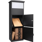 Barska MPB-600 Dual Compartment Locking Parcel Box with Package Compartment | CB13332