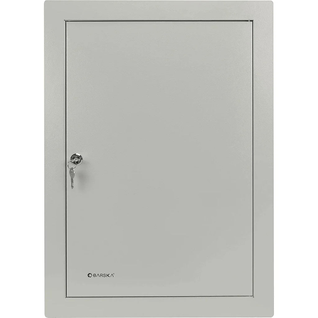 Barska 100 Capacity Adjustable In-Wall Key Cabinet, Grey | CB13534