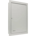 Barska 100 Capacity Adjustable In-Wall Key Cabinet, Grey | CB13534