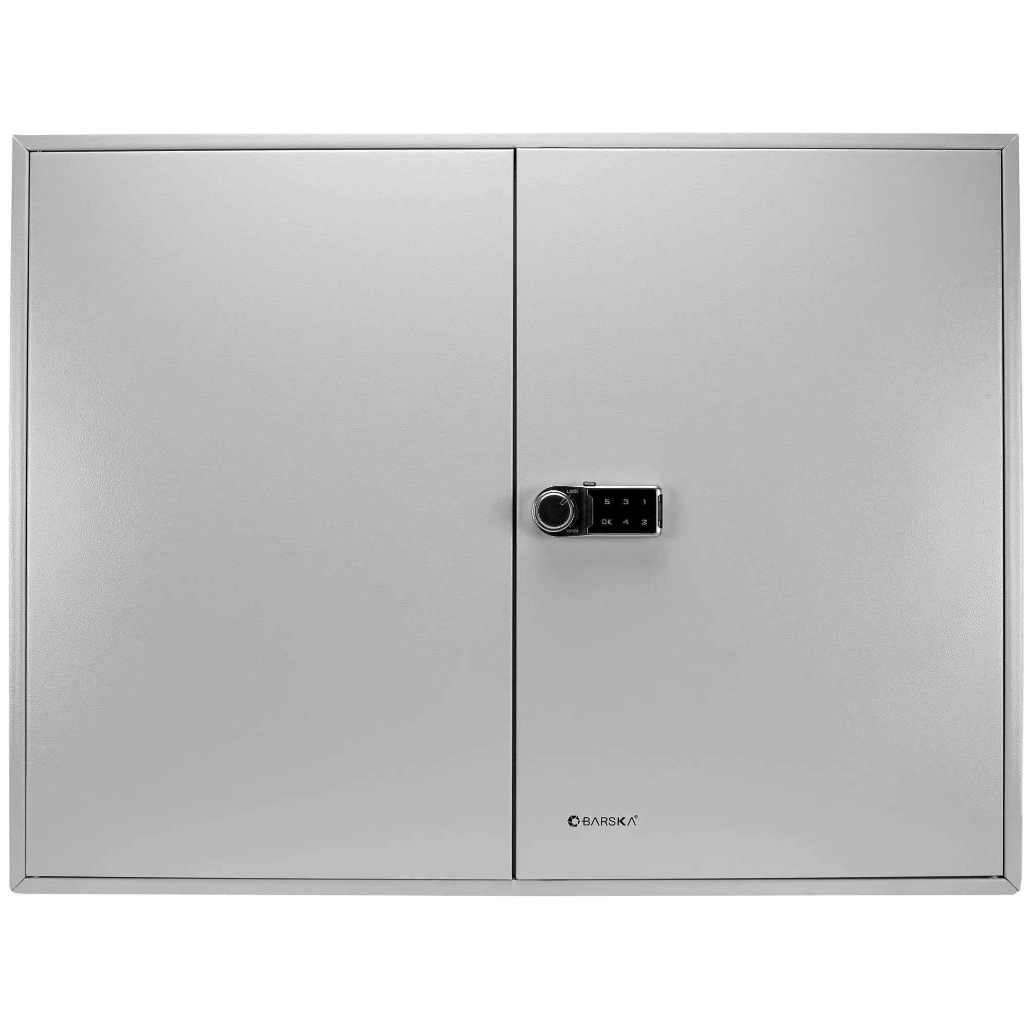 Barska 400 Capacity Adjustable Key Cabinet Digital Keypad Wall Safe | CB13604