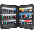 Barska 48 Capacity Adjustable Key Cabinet with Combination Lock, Black | CB13606