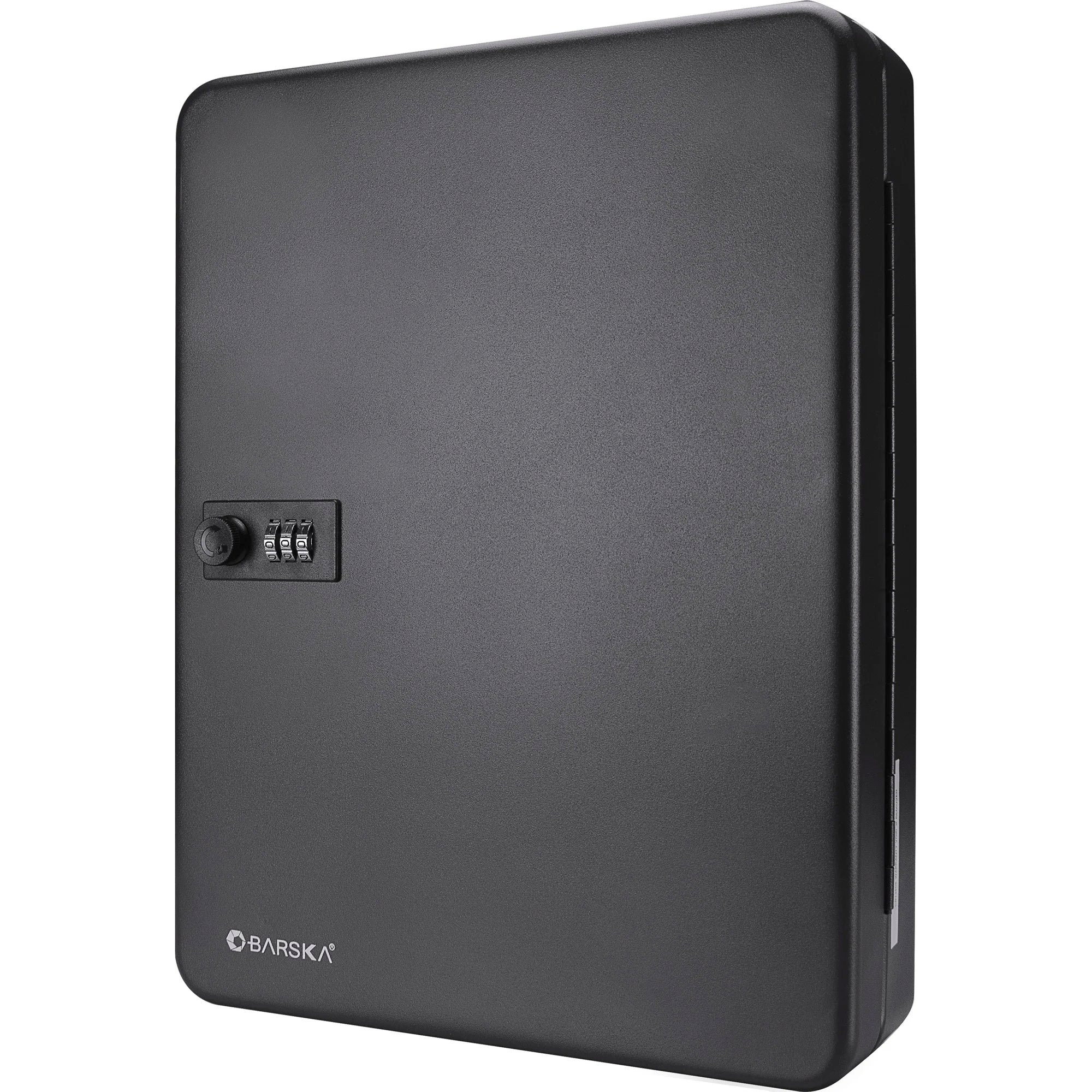 Barska 48 Capacity Adjustable Key Cabinet with Combination Lock, Black | CB13606