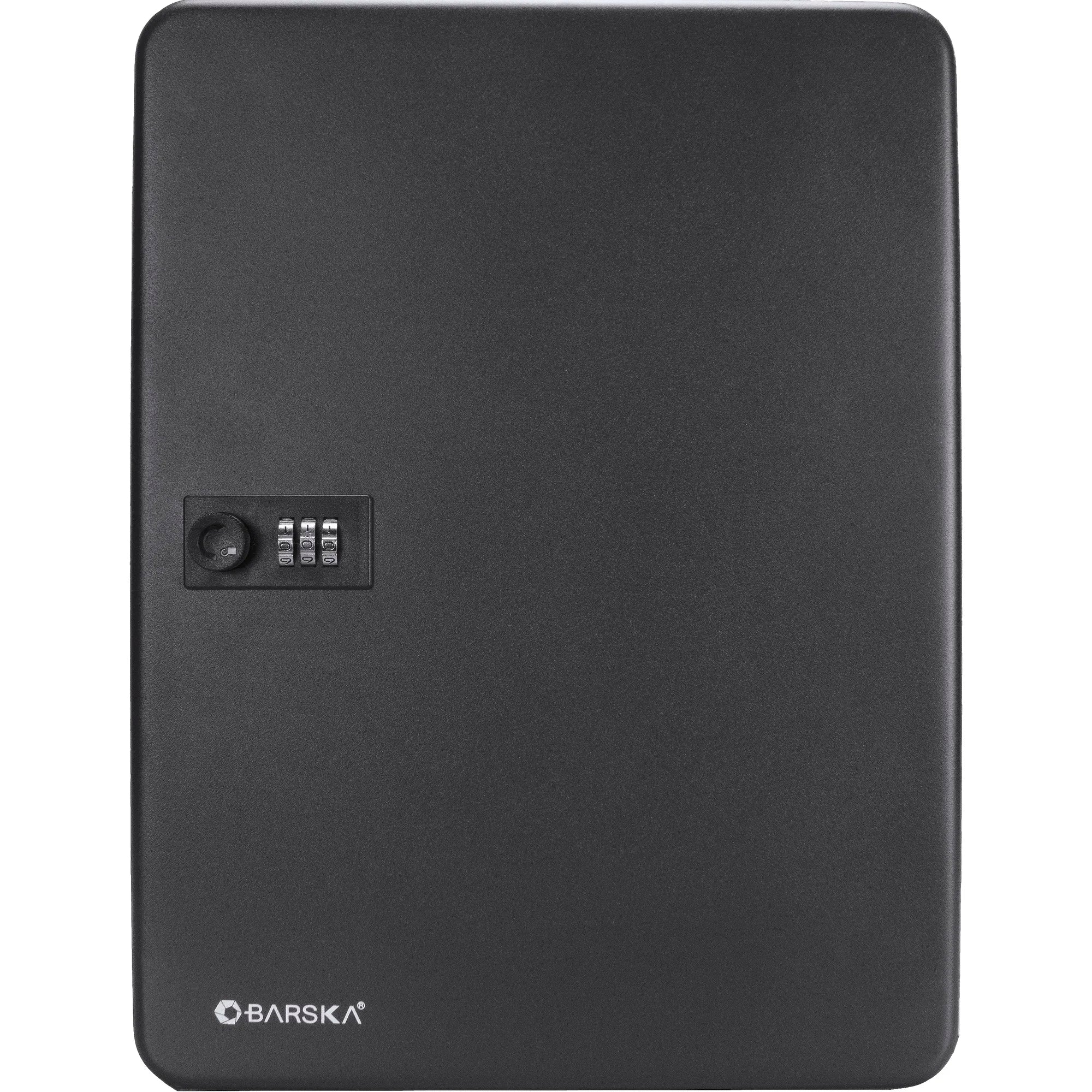 Barska 48 Capacity Adjustable Key Cabinet with Combination Lock, Black | CB13606