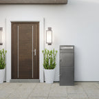 Barska MPCB-100 Three Compartment Locking Mail and Parcel Box with Package Compartments | CB13610