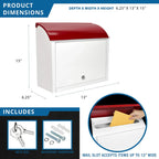 Barska Retro Locking Wall Mount Mailbox | CB13700