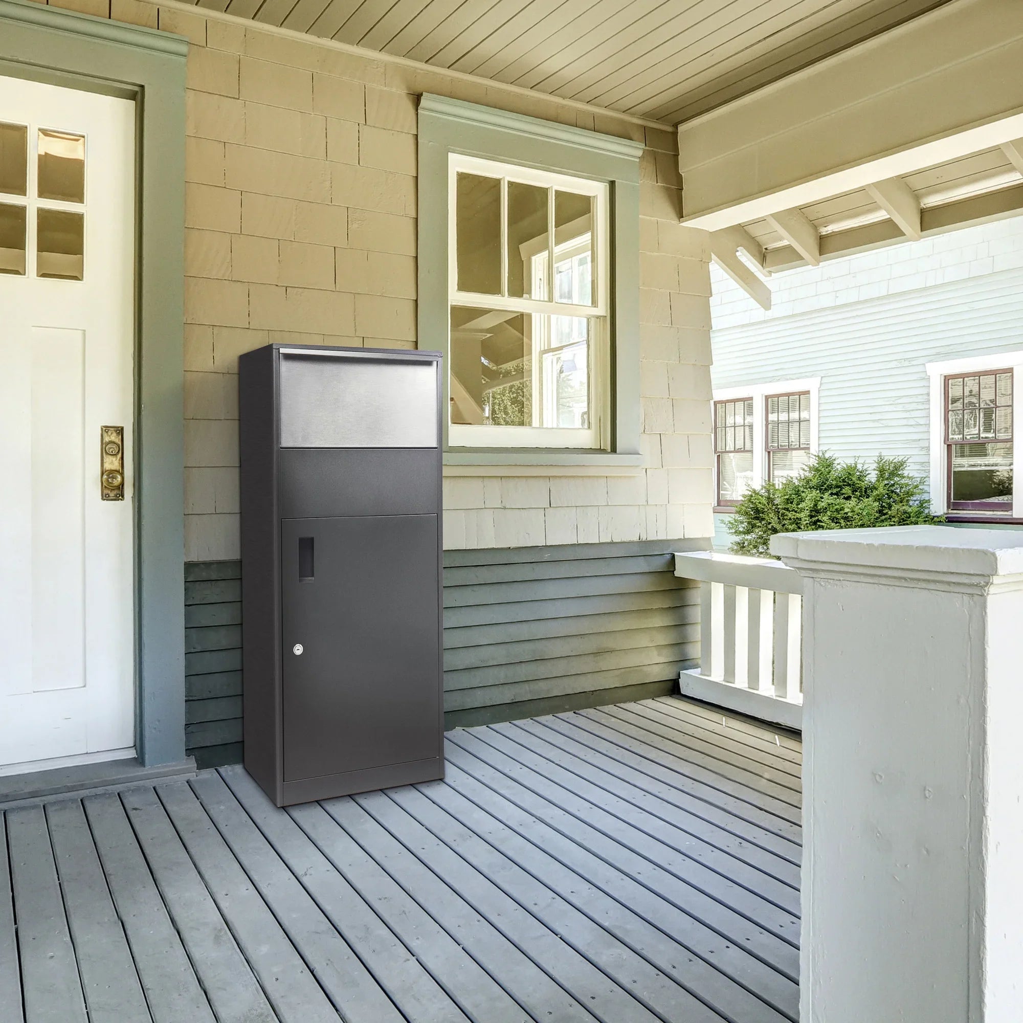 Barska MPCB-200 Extra Large Single Compartment Locking Parcel Box | CB13706