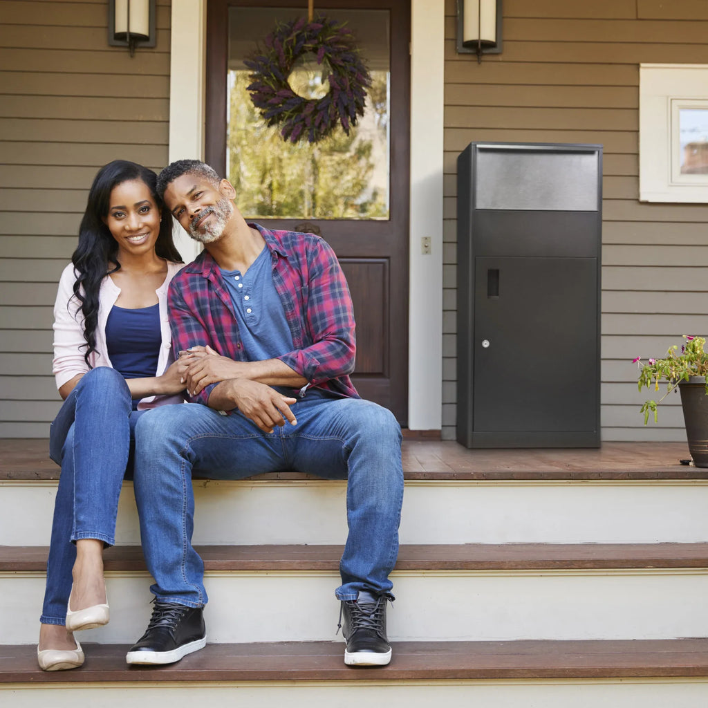 Barska MPCB-200 Extra Large Single Compartment Locking Parcel Box | CB13706