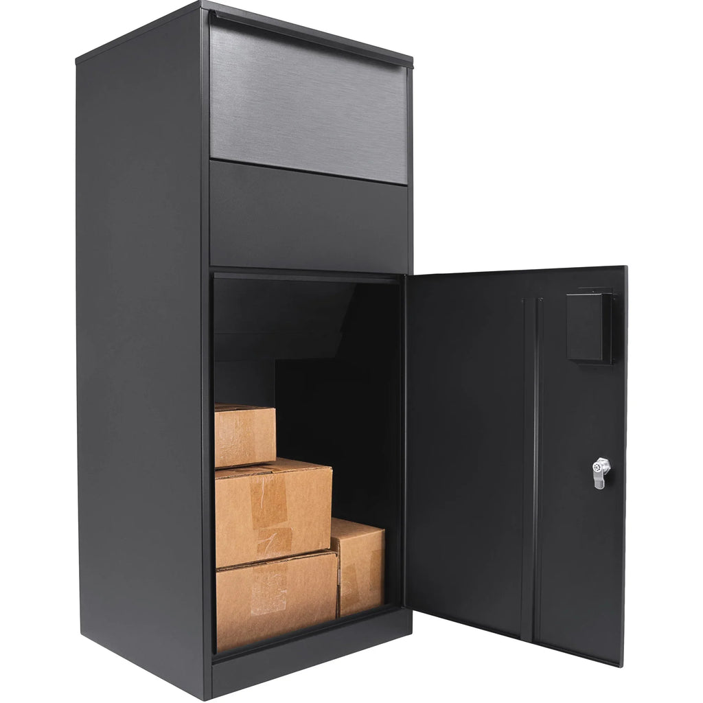 Barska MPCB-200 Extra Large Single Compartment Locking Parcel Box | CB13706