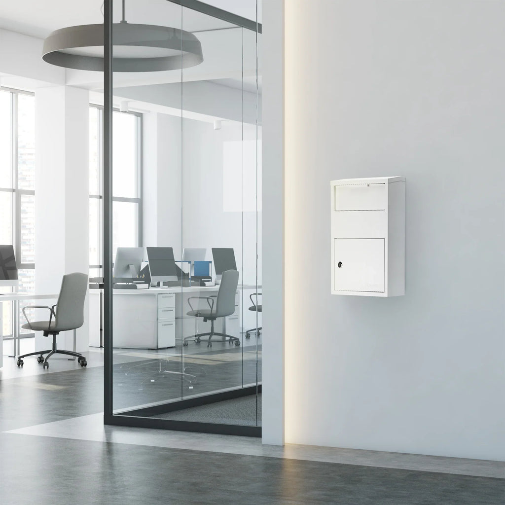 Barska Large Locking Wall Mount Drop Box | CB13956