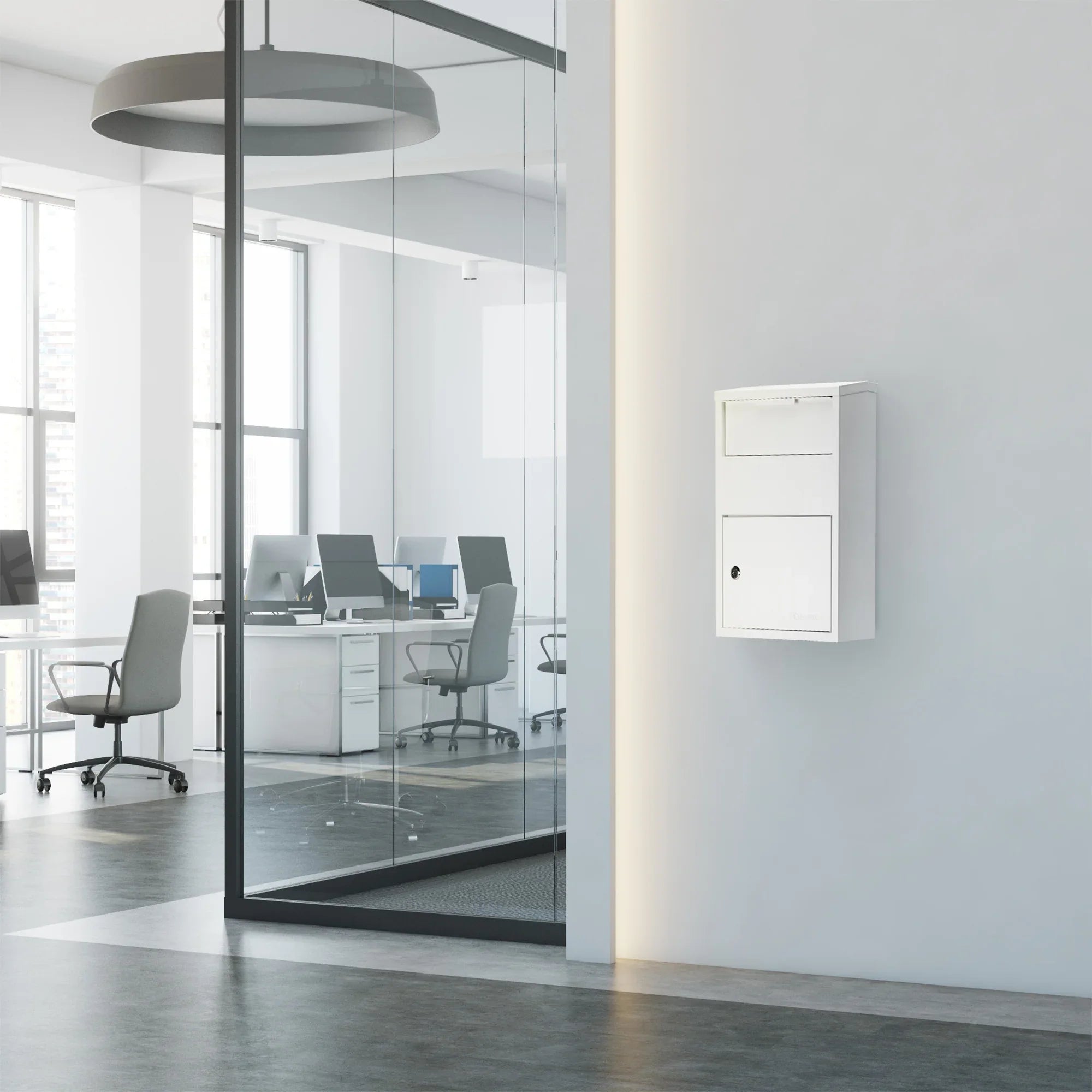 Barska Large Locking Wall Mount Drop Box | CB13956