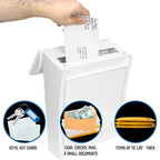 Barska Small Locking Wall Mount Drop Box | CB14076