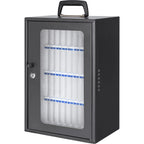 Barska 36 Capacity Smartphone Lock Box with Key Lock & Carry Handle | CB14104