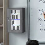 Barska 36 Capacity Smartphone Lock Box with Key Lock & Carry Handle | CB14104