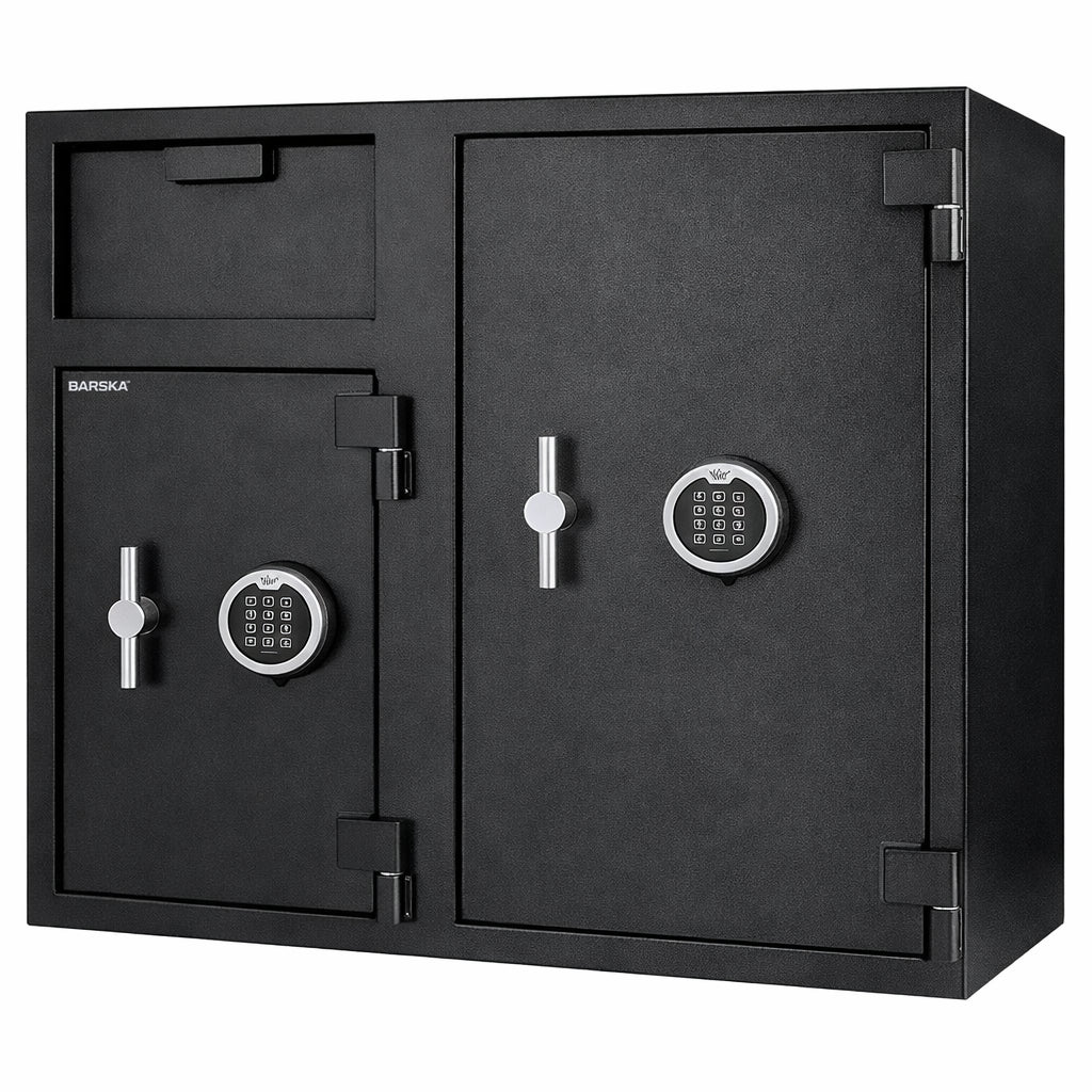 Barska 2.58/4.68 Cu. Ft. Dual Compartment Keypad Depository Safe (AX13316)