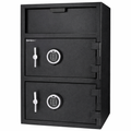 Barska 1.6/2 Cu. Ft. Dual Compartment Digital Keypad Depository Safe (AX13312)