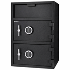 Barska 1.6/2 Cu. Ft. Dual Compartment Digital Keypad Depository Safe (AX13312)