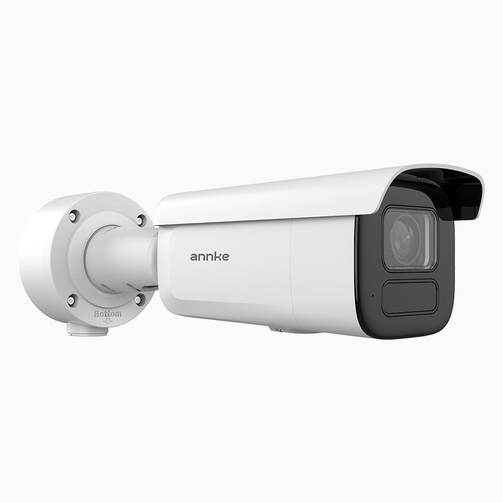 Annke SLPR400 - 4MP ANPR IR Varifocal Bullet Network Camera, License Plate Recognition, Motion Detection 2.0, H.265+, IK10 Vandal-Resistant & IP67, All-Metal Housing