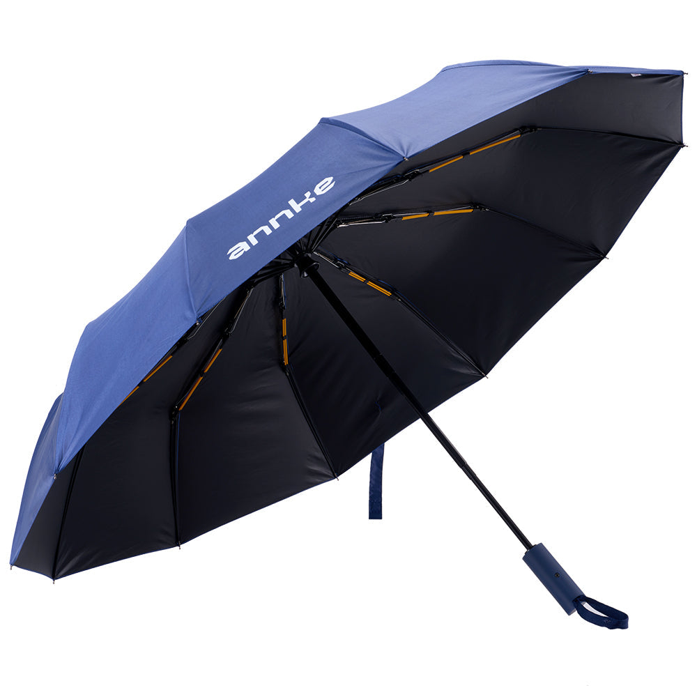 Annke Large Automatic Folding Umbrella for Rain and Sun, Windproof Travel Umbrella with UV Protection, Auto Open Close, Compact for Men and Women