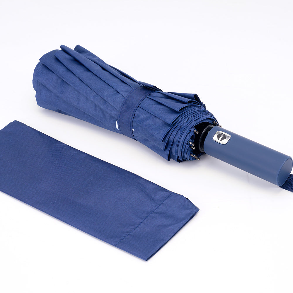 Annke Large Automatic Folding Umbrella for Rain and Sun, Windproof Travel Umbrella with UV Protection, Auto Open Close, Compact for Men and Women