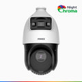 Annke NightChroma NCT425 - 2-in-1 Dual Lens PTZ Security IP Camera, 3D Position, Acme Color Night Vision (0.001 Lux), 25X Optical Zoom, Smart Detection, 4MP Resolution