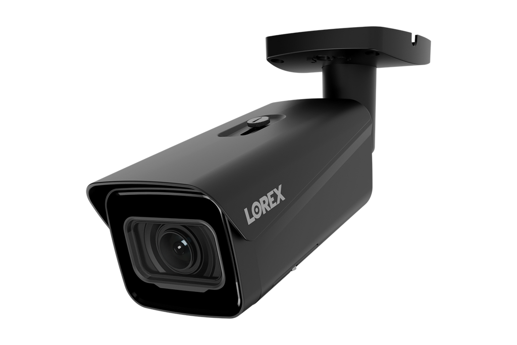 Lorex Nocturnal Series N4 Lite 4K IP Wired Bullet Security Camera with Motorized Varifocal Lens, Real-Time 30FPS Recording and IK10 Vandal Proof