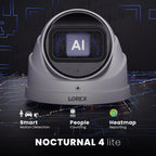 Lorex Elite Series 32-Channel (8TB) 4K IP System with Nocturnal N4 Lite Turret Cameras and PoE Switch