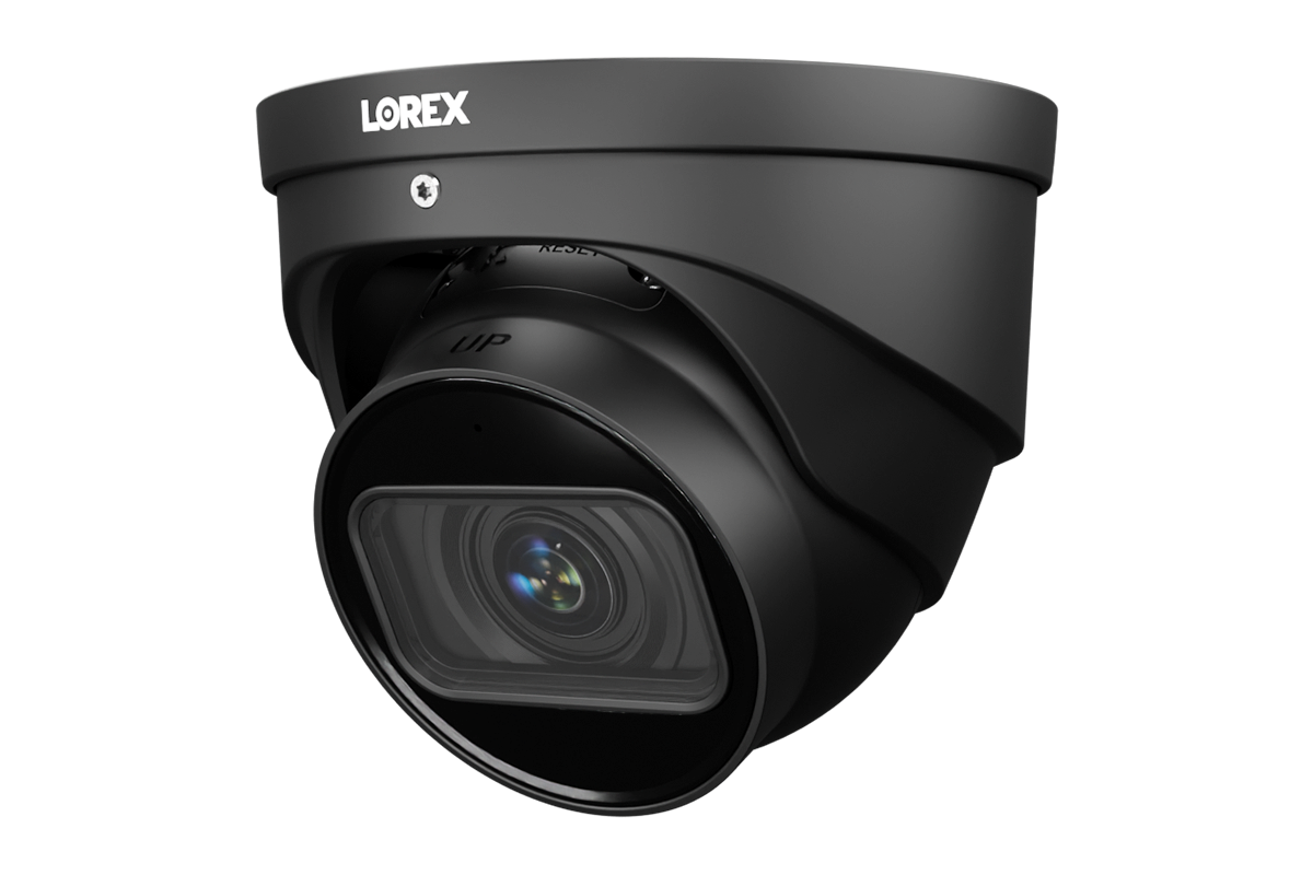 Lorex Nocturnal Series N4 Lite 4K IP Wired Turret Security Camera with Motorized Varifocal Lens, Real-Time 30FPS Recording
