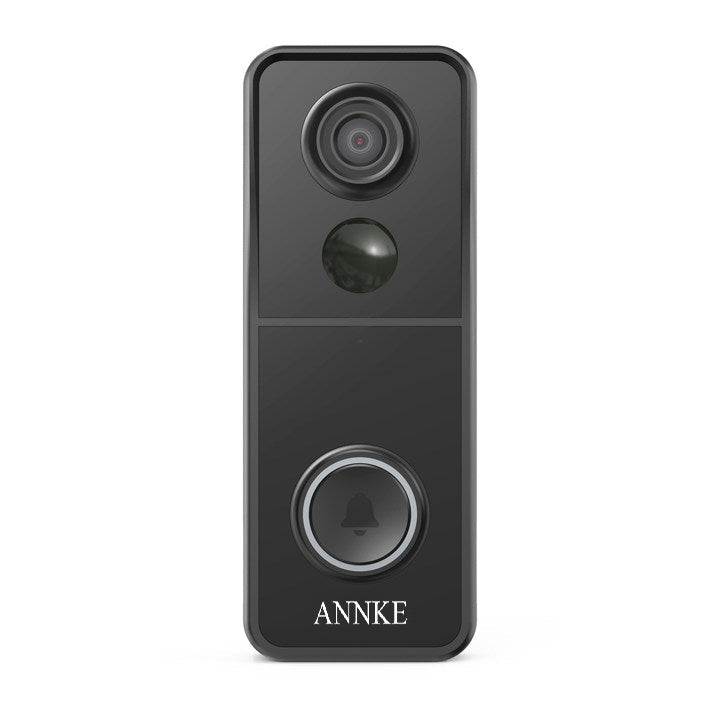 Annke M140 - 1080P Full HD Wireless Doorbell Camera, 148° Field of View, 4800mAh Battery Powered, Motion Detection, Two-Way Audio, Cloud & TF Card Storage, Works with Alexa
