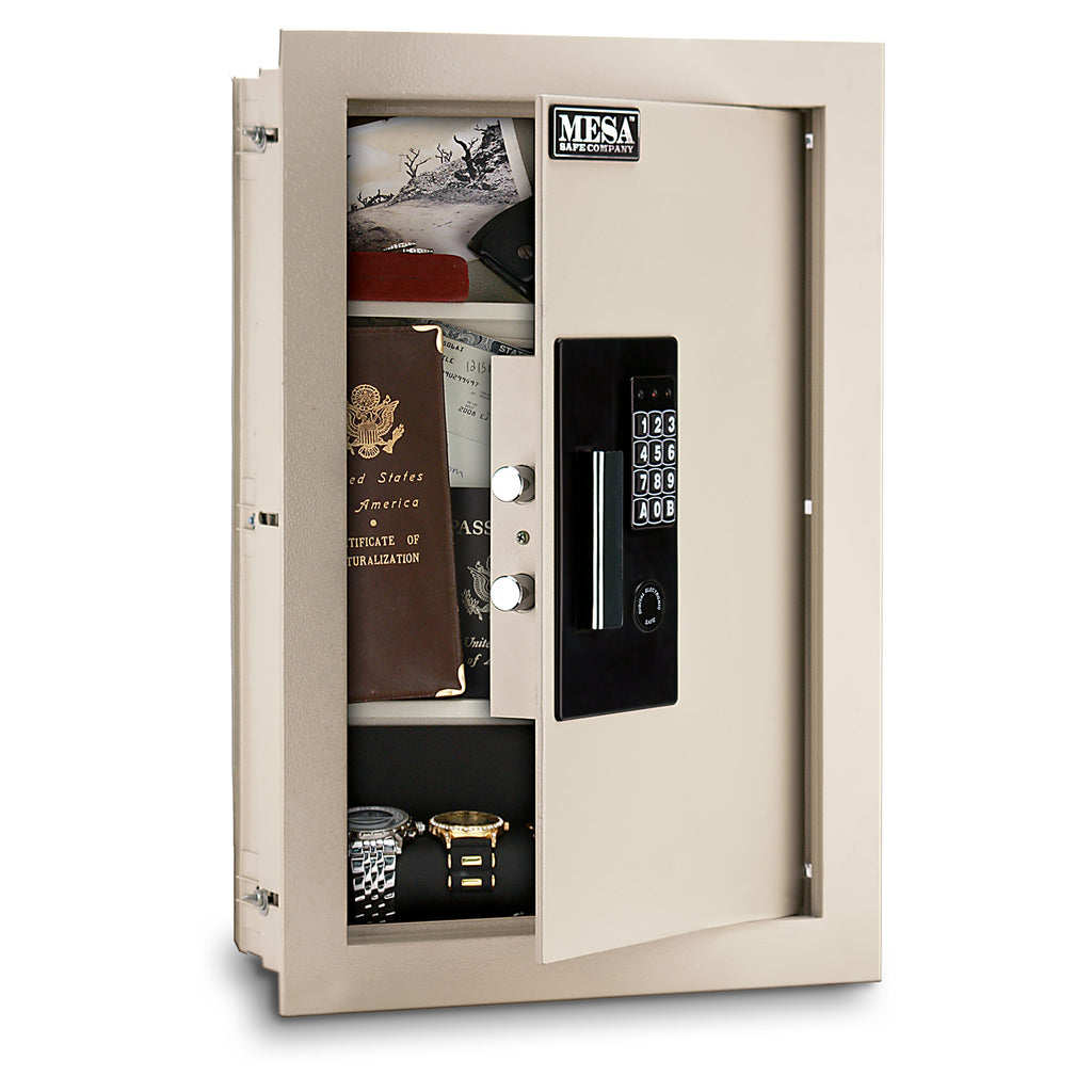 Mesa MAW2113 Wall Safe | Hidden Residential Security Safe | Vaults Plus