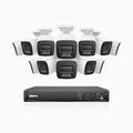 Annke H800 - 4K 16 Channel 12 Cameras PoE Security System, Human & Vehicle Detection, Built-in Micphone, Color & IR Night Vision, RTSP Supported