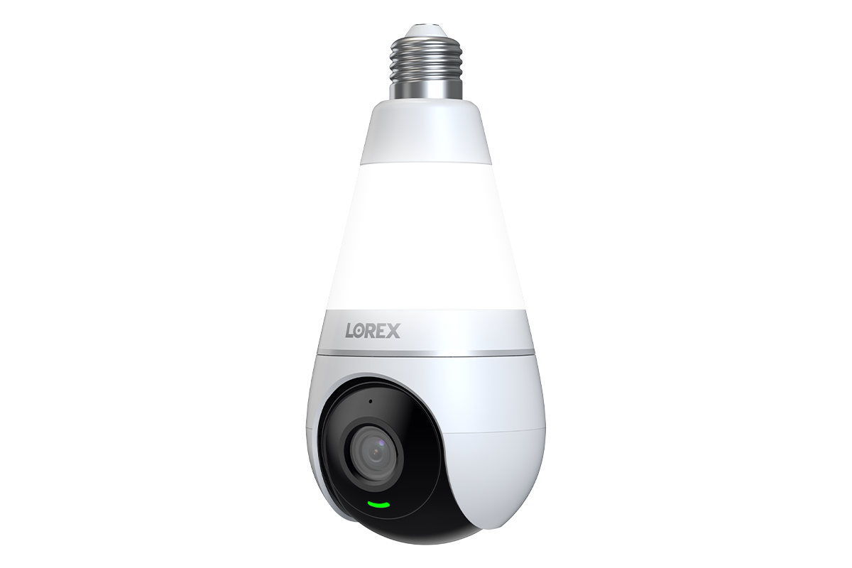 Lorex 2K Wi-Fi Smart Lightbulb Camera (Cloud-Enabled)