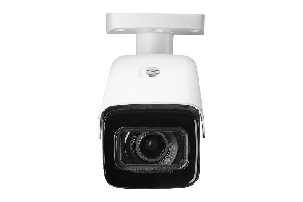 Lorex Nocturnal Series N4 4K IP Wired Bullet Security Camera with Motorized Varifocal Lens, Real-Time 30FPS Recording and IK10 Vandal Proof