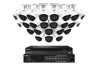 Lorex Elite Series NVR with A4 4MP (2K) IP Bullet Cameras - 4K 32-Channel 8TB Wired System