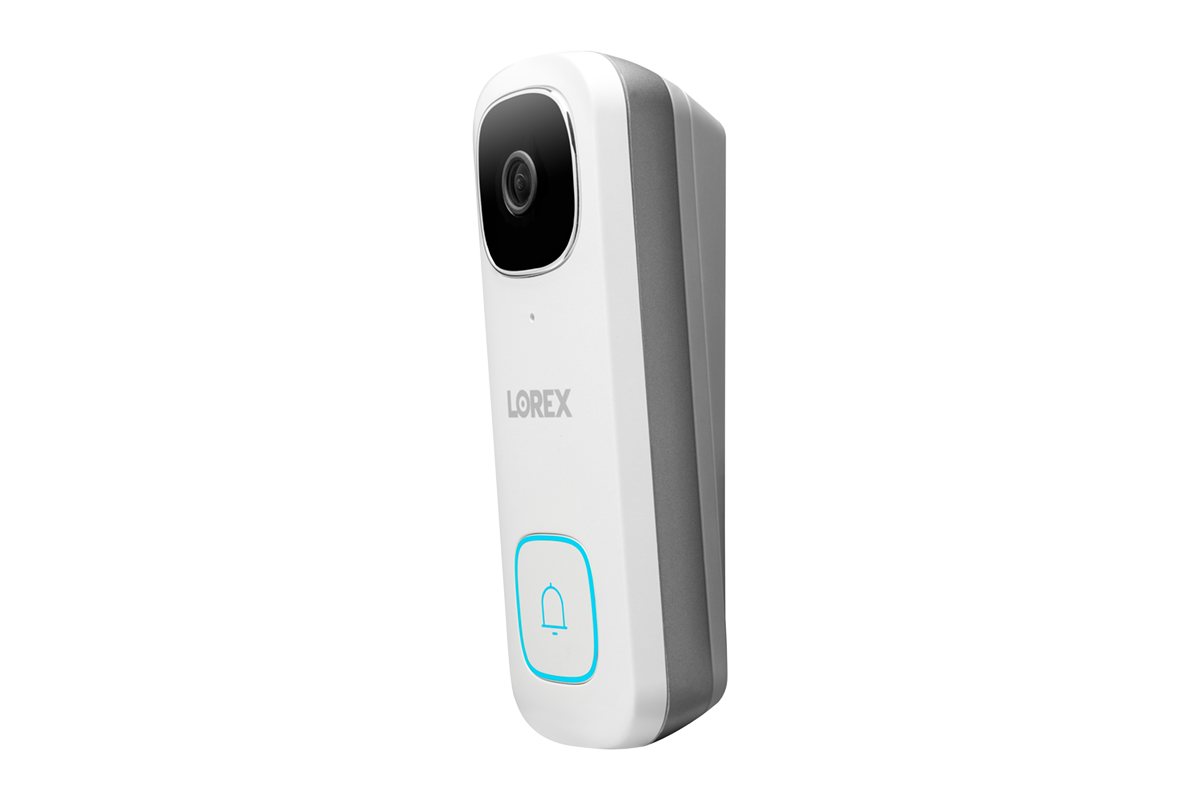 Lorex 2K Wi-Fi Video Doorbell (Wired, 32GB, Cloud-Enabled)