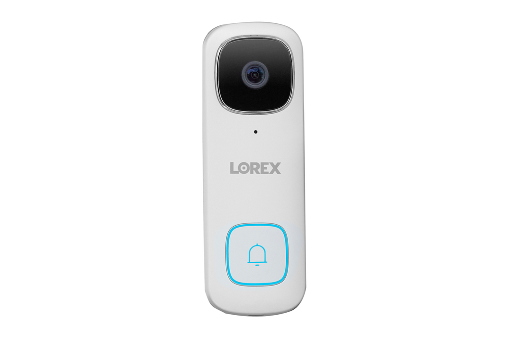 Lorex 2K Wi-Fi Video Doorbell (Wired, 32GB, Cloud-Enabled)