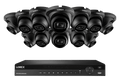 SET OF 12 - Lorex Elite Series NVR with N3 (Nocturnal Series) IP DOME Cameras - 4K 16-Channel 4TB Wired System