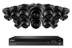 SET OF 12 - Lorex Elite Series NVR with N3 (Nocturnal Series) IP DOME Cameras - 4K 16-Channel 4TB Wired System