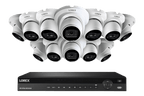 SET OF 12 - Lorex Elite Series NVR with N3 (Nocturnal Series) IP DOME Cameras - 4K 16-Channel 4TB Wired System