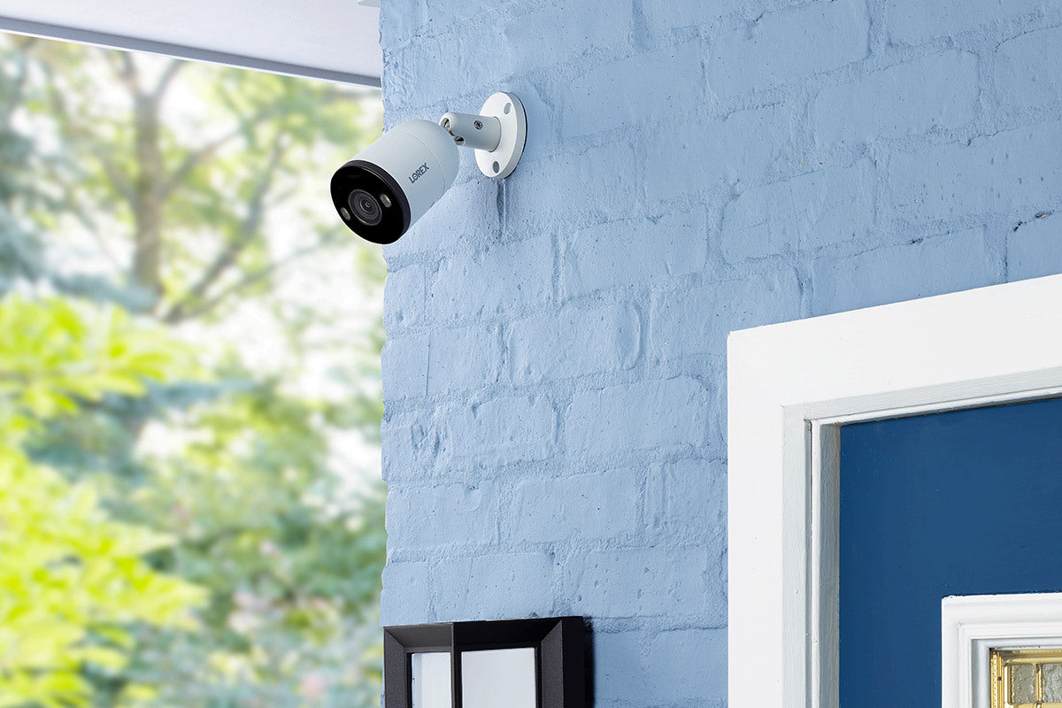 Lorex Halo Series H13 4K IP Wired Bullet Security Camera with Smart Deterrence and Smart Motion Detection
