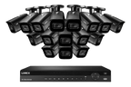 SET OF 8 - Lorex Elite Series NVR with N3 (Nocturnal Series) IP BULLET Cameras - 4K 16-Channel 4TB Wired System