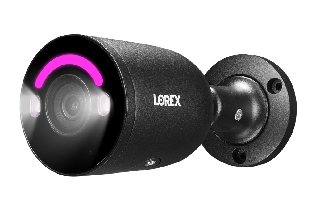 Lorex H Series H14 4K IP Wired Bullet Security Camera with Smart Security Lighting and Smart Motion Detection