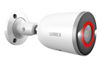 Lorex Halo Series H16 4K IP Wired Bullet Security Camera with Smart Security Lighting and Smart Motion Detection