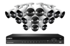 Lorex Elite Series NVR with H10 (H Series) IP Bullet Cameras - 4K 16-Channel 3TB Wired System