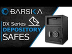 Barska DX300 1.72 Cu. Ft. Keypad Depository Safe – Heavy-Duty Cash Drop Protection (AX12590)